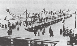 Tempozan Pier Completion Ceremony in 1920