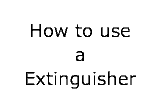 How to use Extinguisher