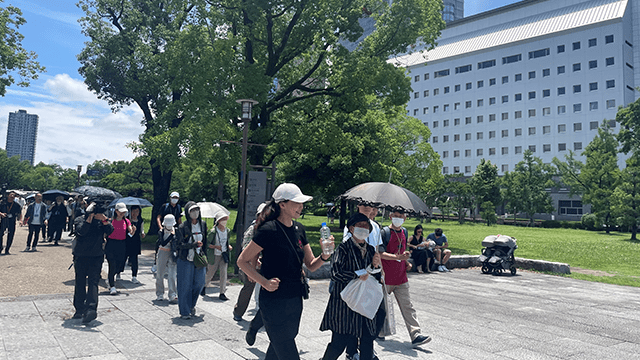 大阪城で筋トレ × 歴史探訪ウォーキング 画像 3/6