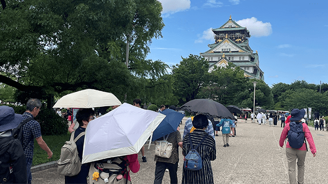 大阪城で筋トレ × 歴史探訪ウォーキング 画像 5/6