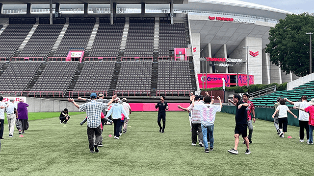 スタジアムを満喫！プロ直伝 サッカー観戦術＆かんたん体操×アスマイル登録サポートDAY 画像 5/5
