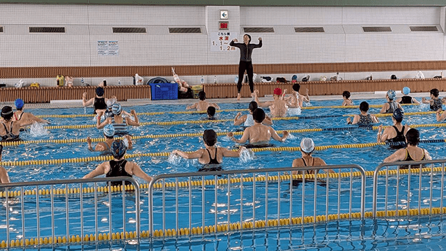 水中で運動して元気に！水中ウォーキング・エアロビクス 画像 6/6