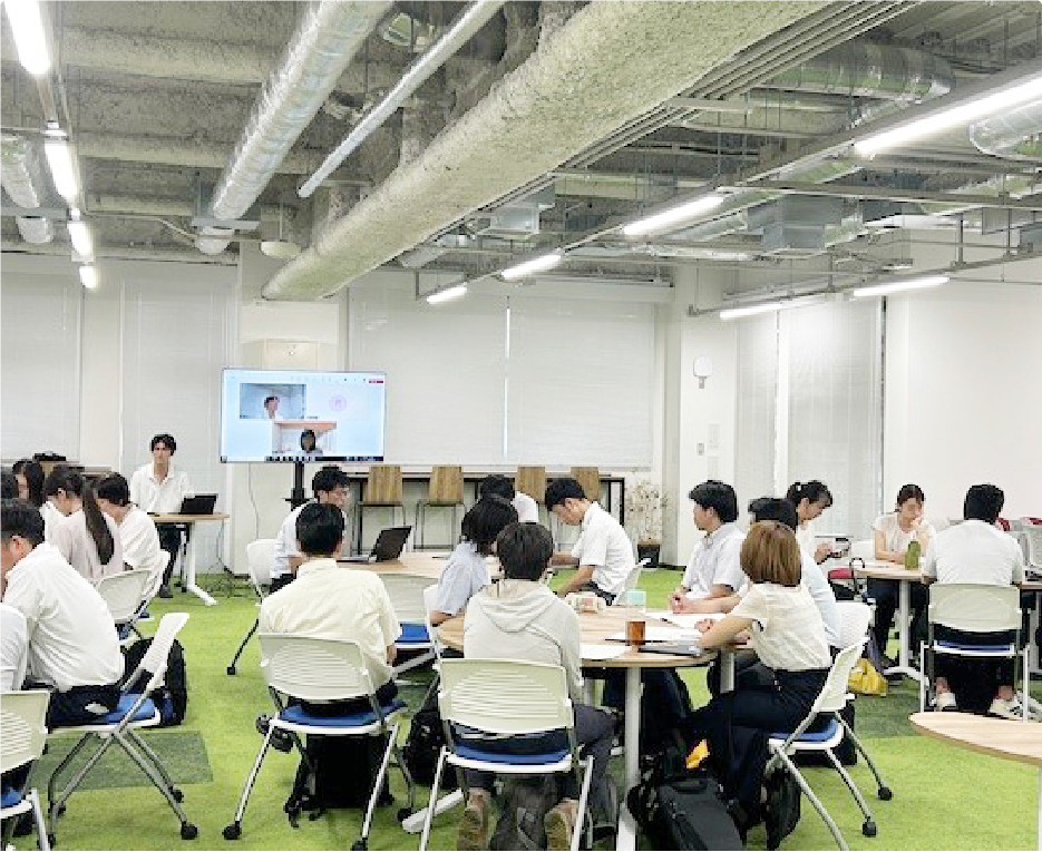 教員研修現場の写真