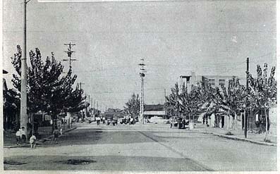 昭和32年頃の城北矢田道の写真