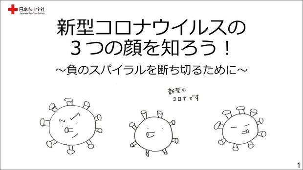 日本赤十字社「新型コロナウイルスの3つの顔を知ろう！」