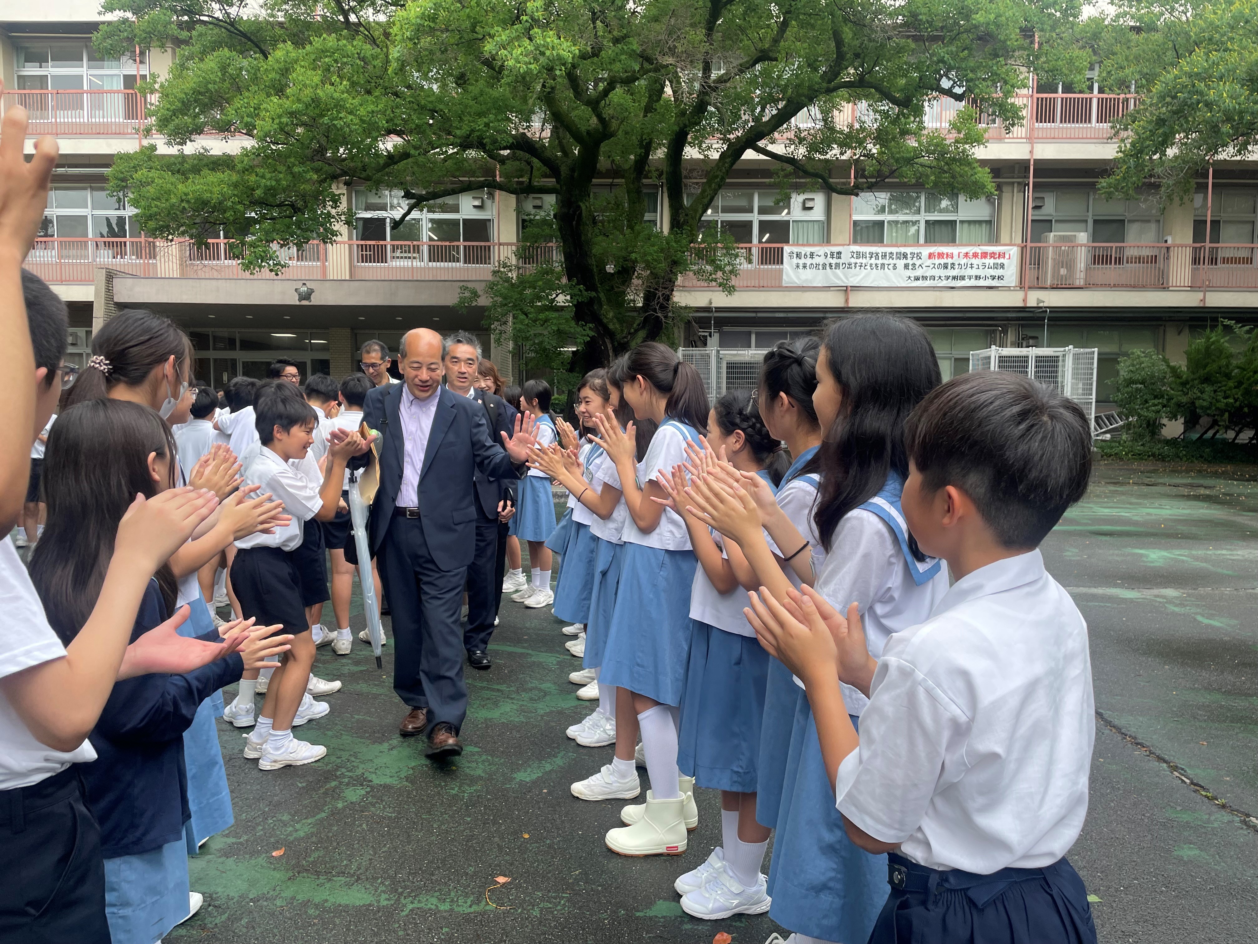 見送りの様子