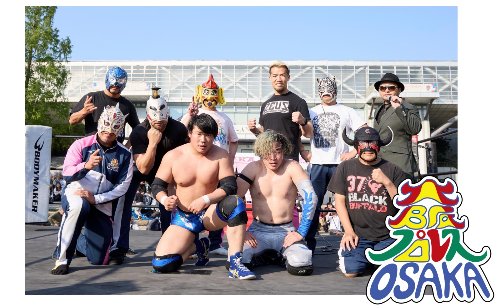 大阪プロレス開催の様子