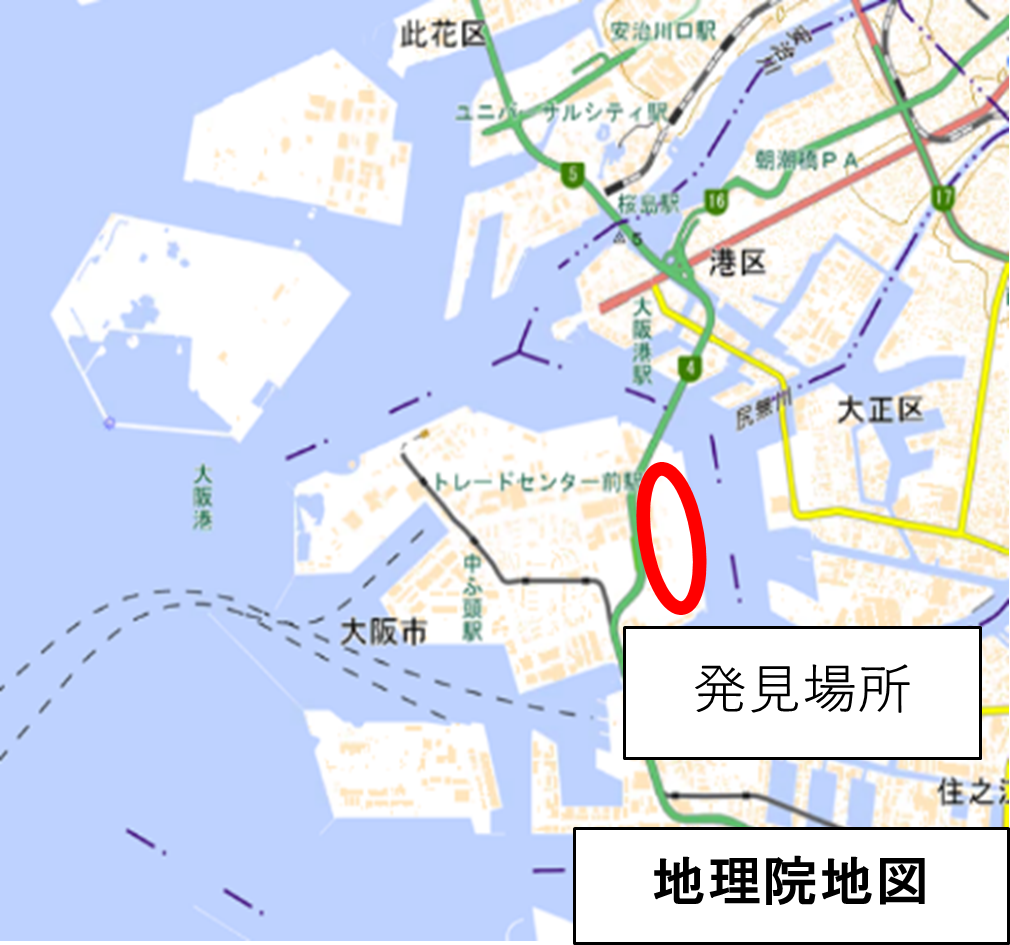 ヒアリが発見された場所の画像