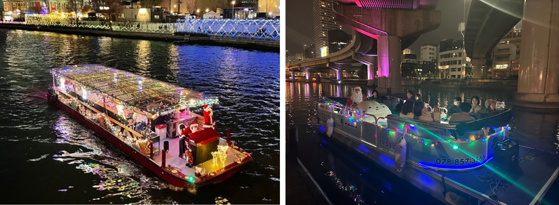 OSAKA光のルネサンス特別クルーズ過去の様子