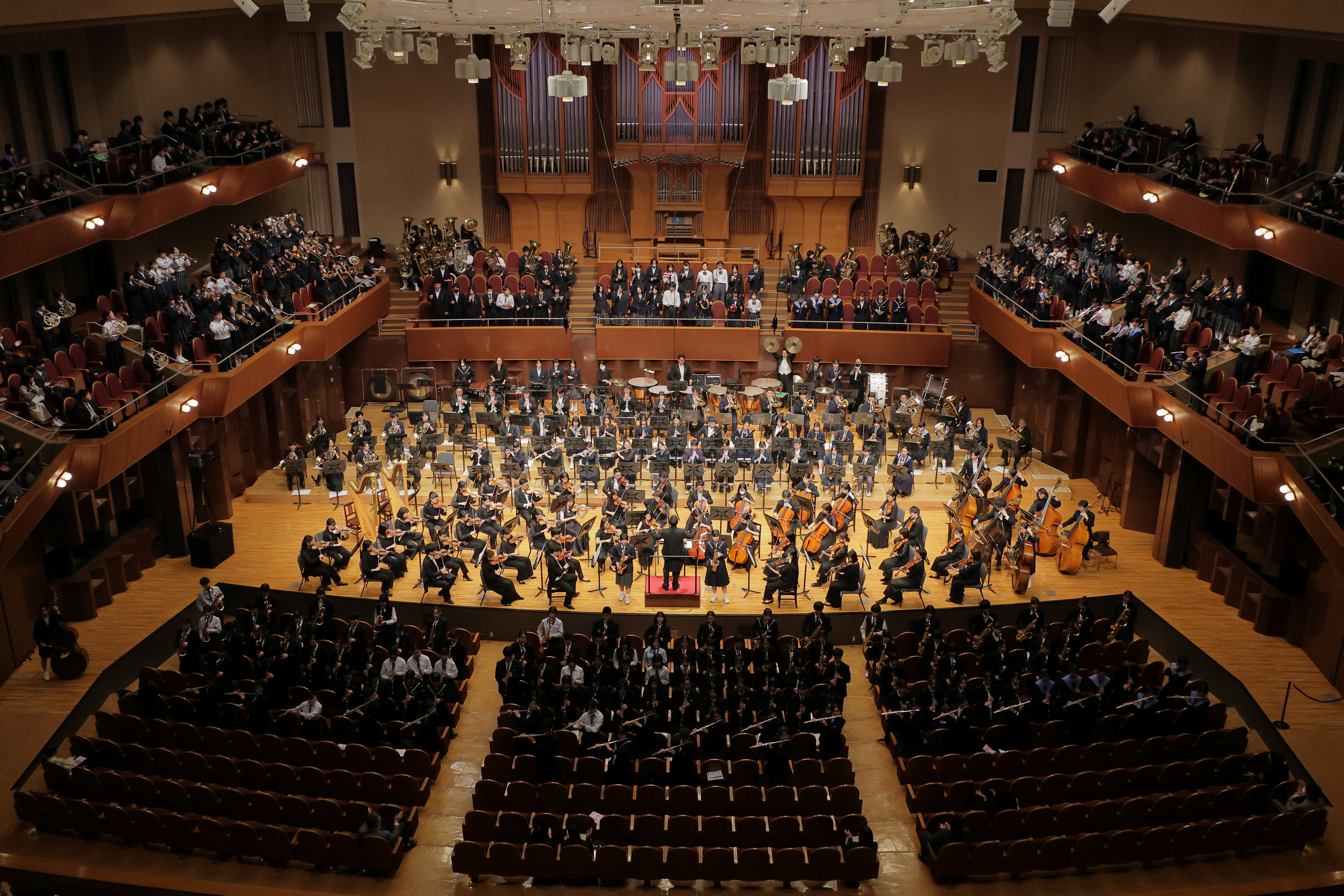 昨年度のはじめましてオーケストラの様子