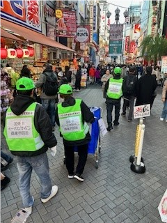 ミナミごみゼロカート作業イメージその1