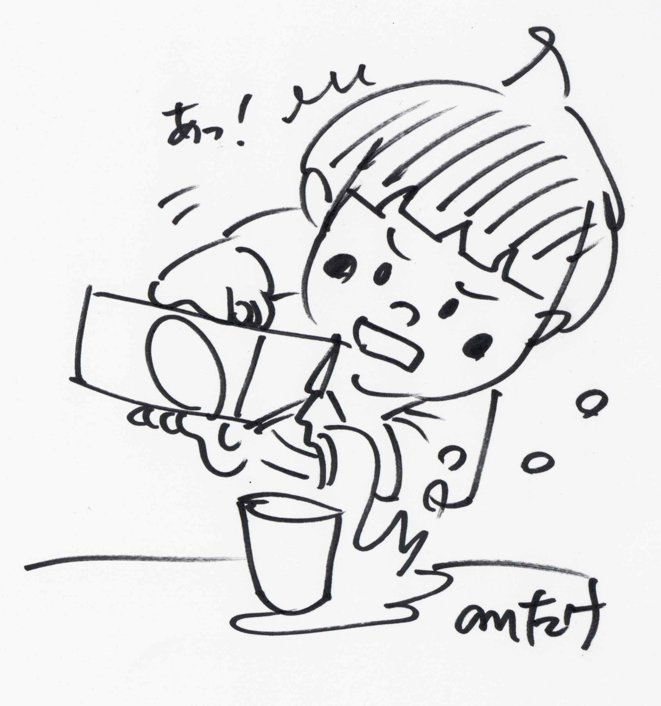 鈴木のりたけさんサイン画像