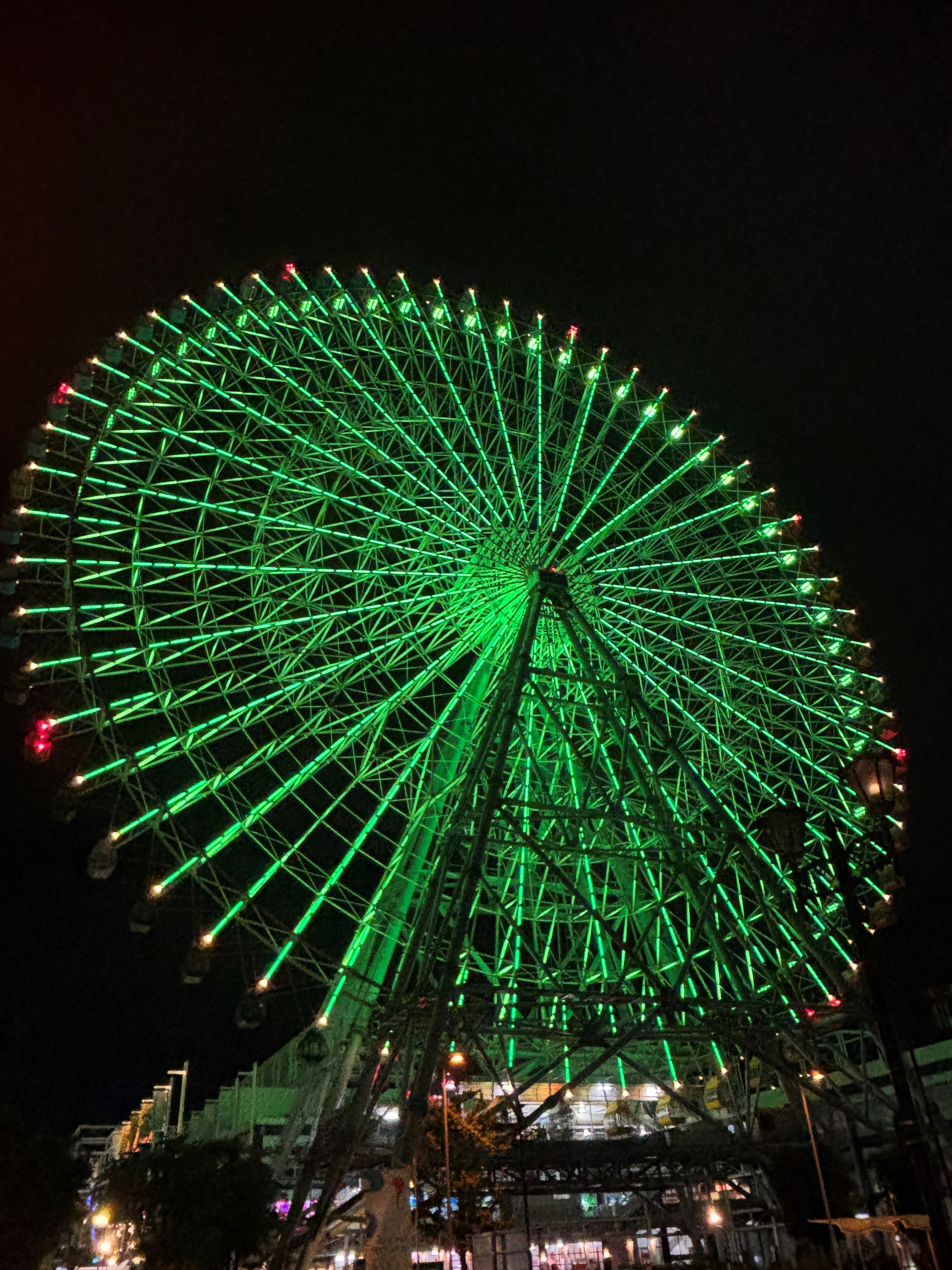 世界禁煙デー天保山大観覧車の画像