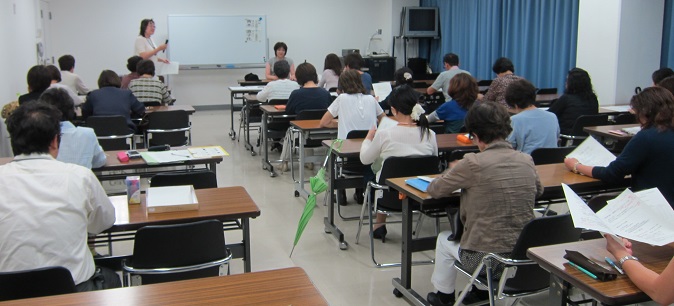 こども相談センターでの研修の様子