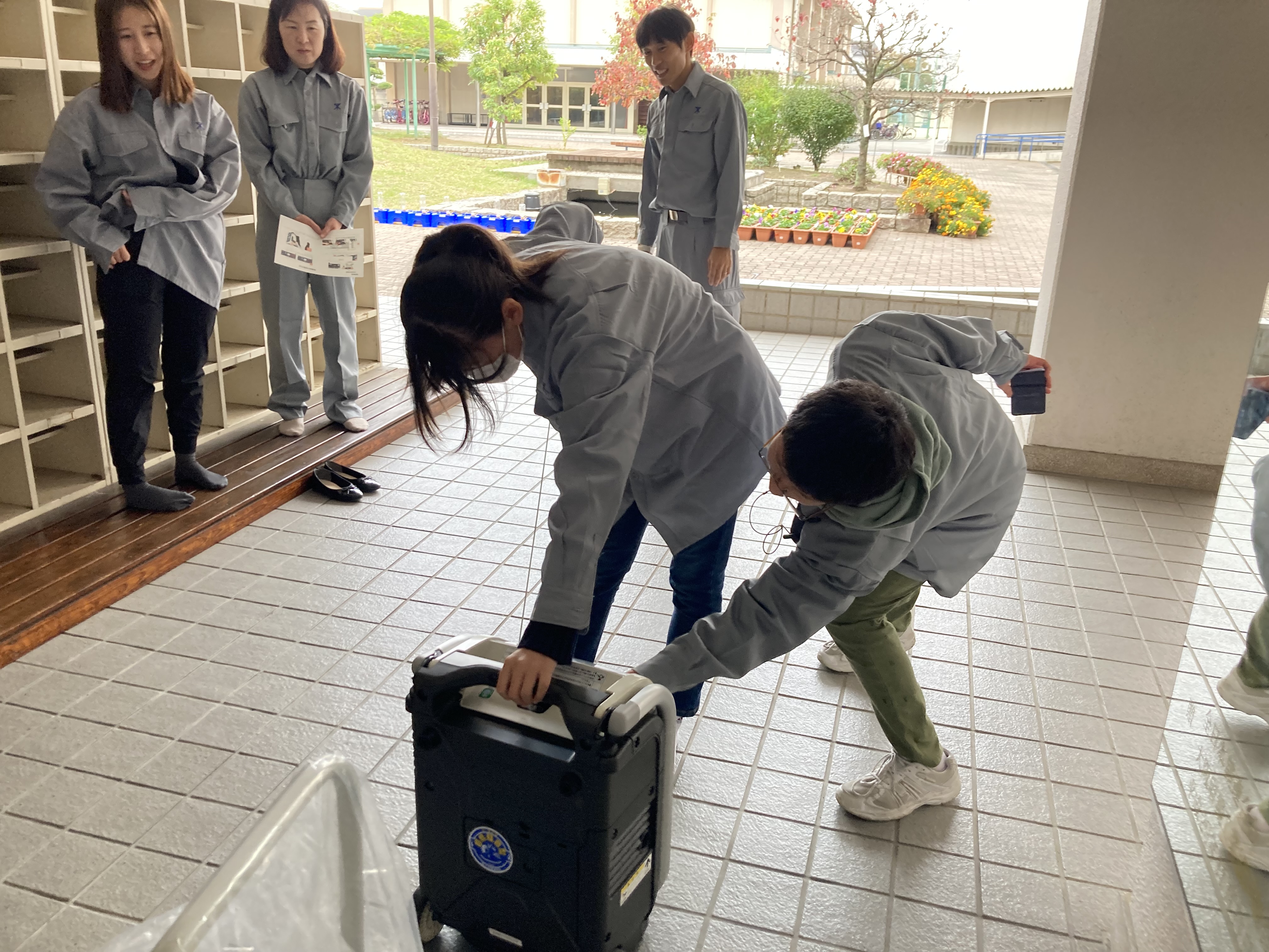 訓練参加の写真1