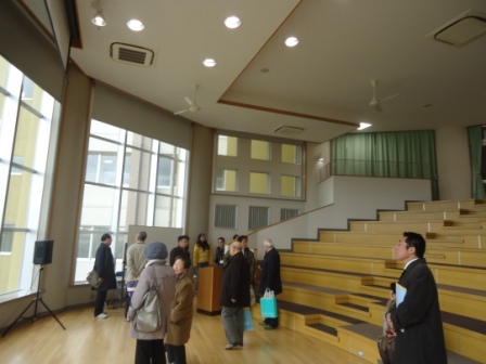 約200名収納可能な富三ホール
