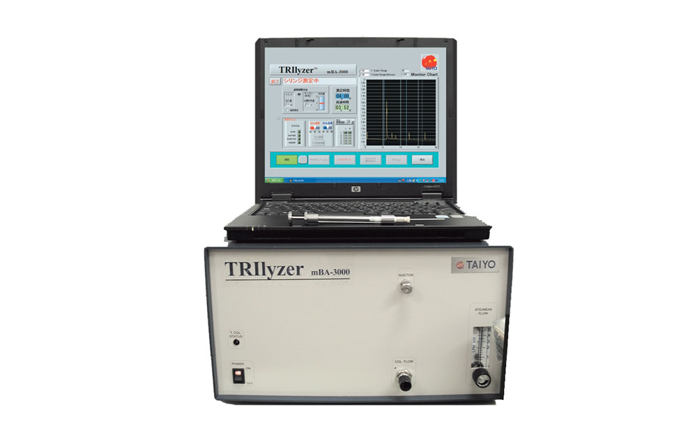 製品　生体ガス測定システムトライライザー