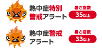 熱中症（特別）警戒アラート