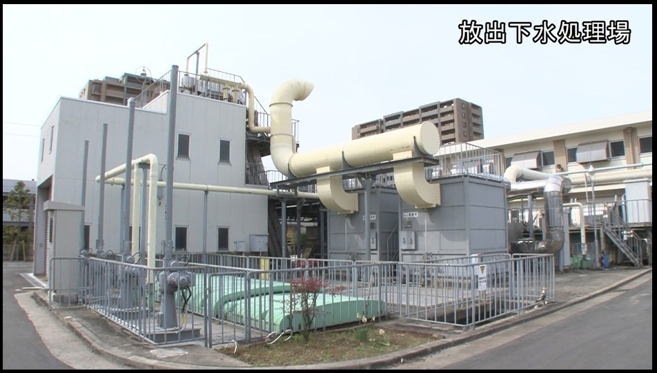 下水処理場のしくみ（画像をクリックすると動画が再生されます）