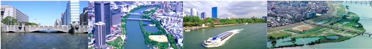 大阪市の河川及び海域の写真