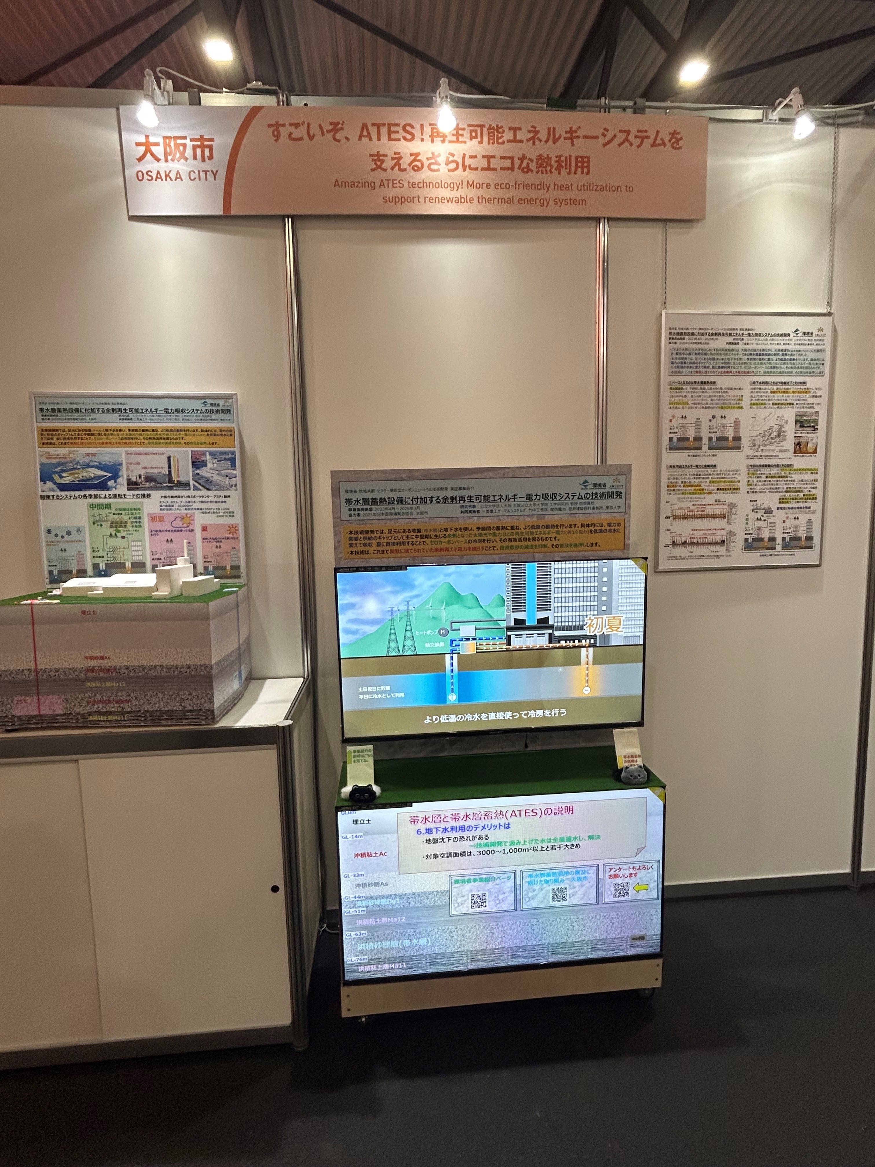 大阪ウィークの展示の様子1