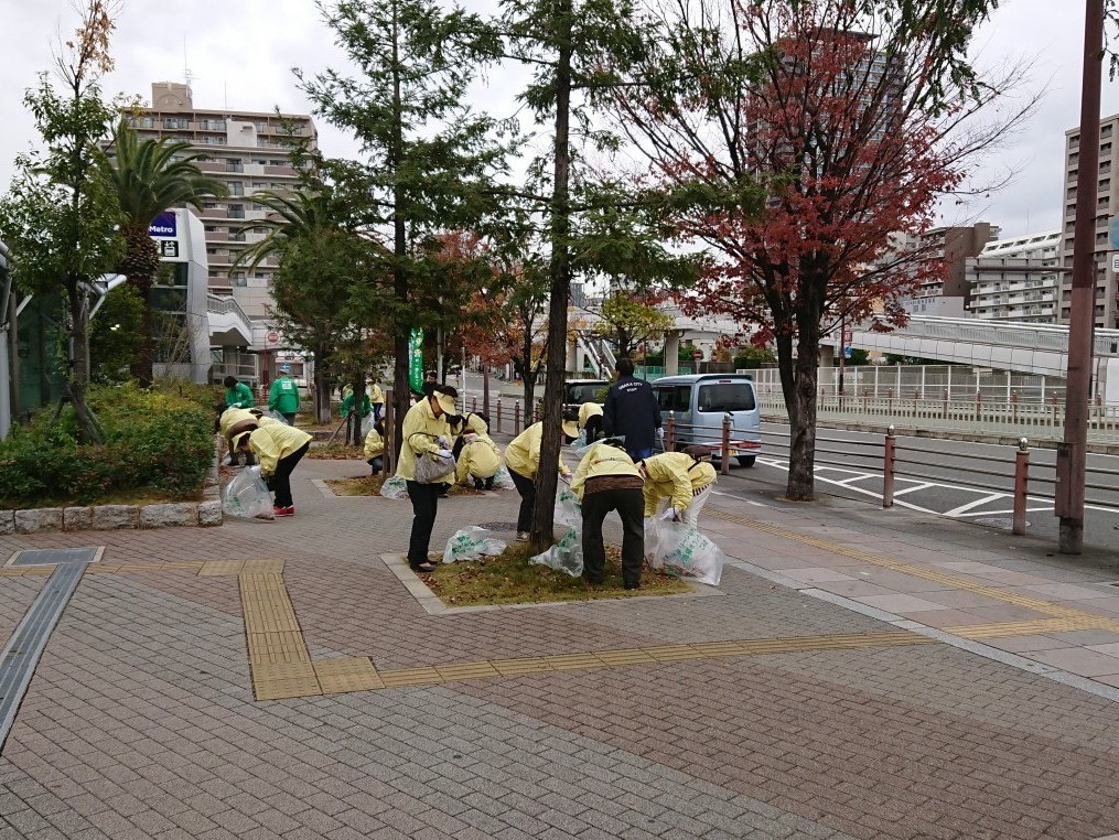 西区の活動風景