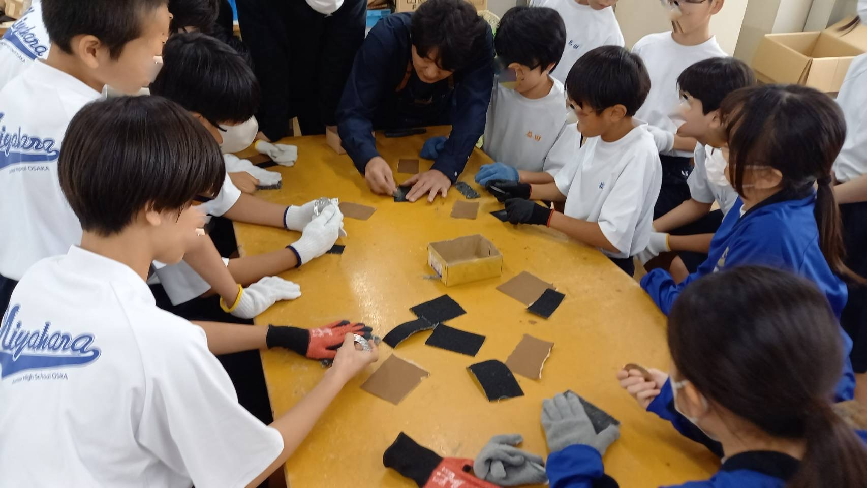 大阪市立宮原中学校 職業講話2