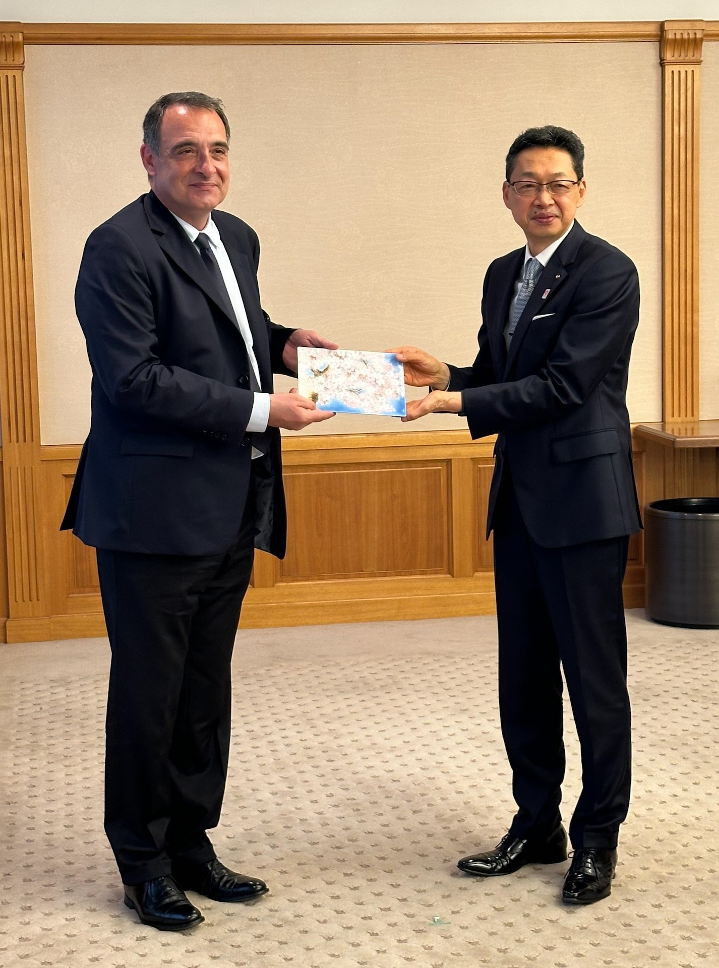 駐日フランス大使表敬訪問