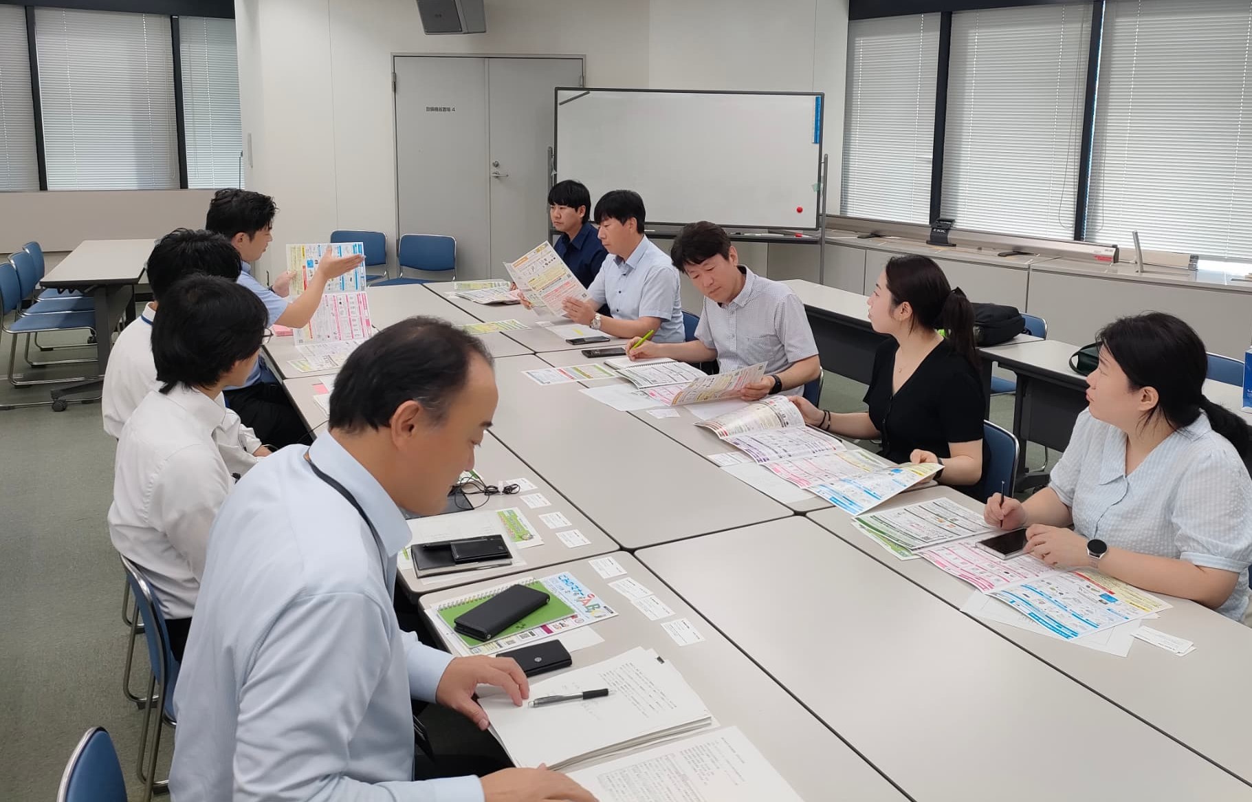 大韓民国亀尾市資源循環課との意見交換