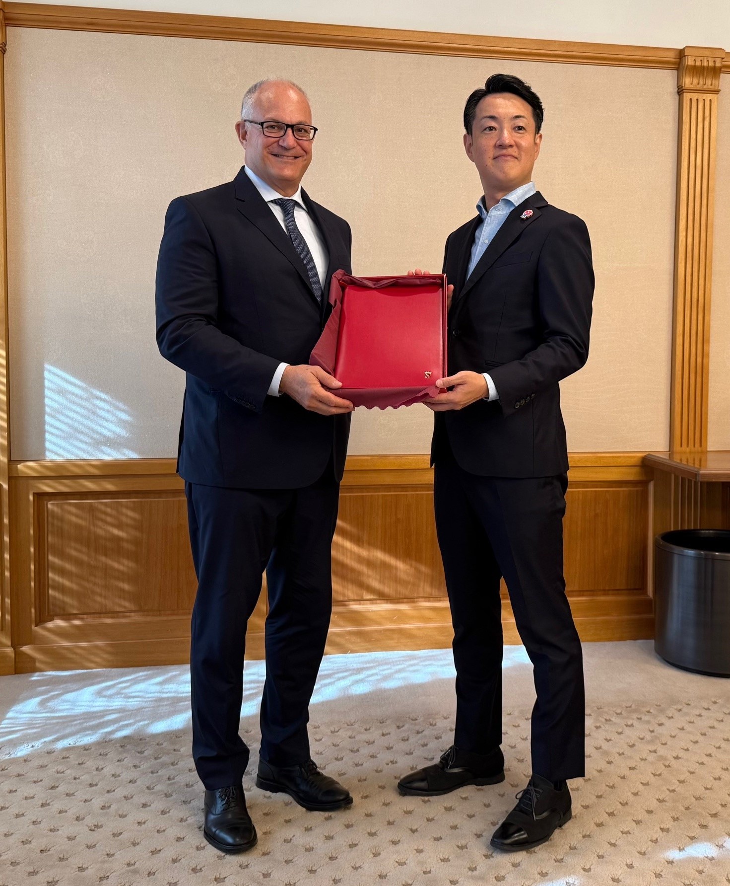 ローマ市長表敬訪問