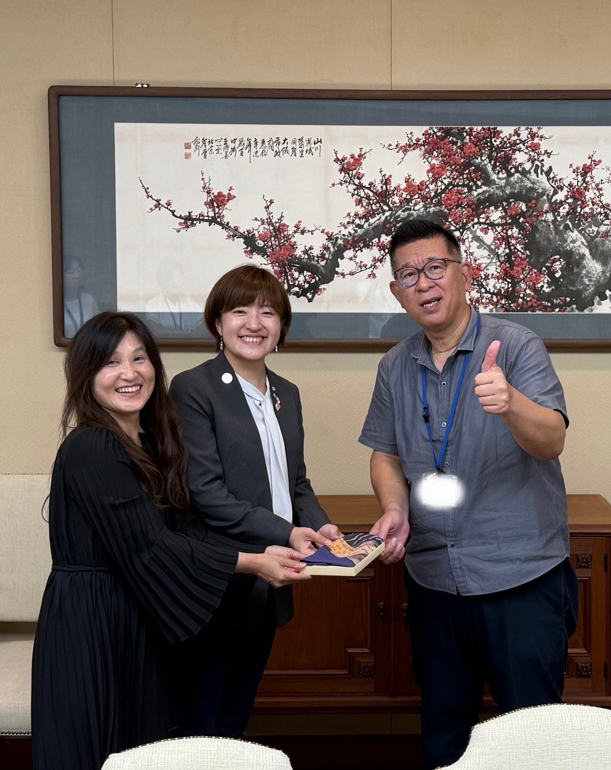 シカゴ姉妹都市インターナショナル大阪委員会との意見交換