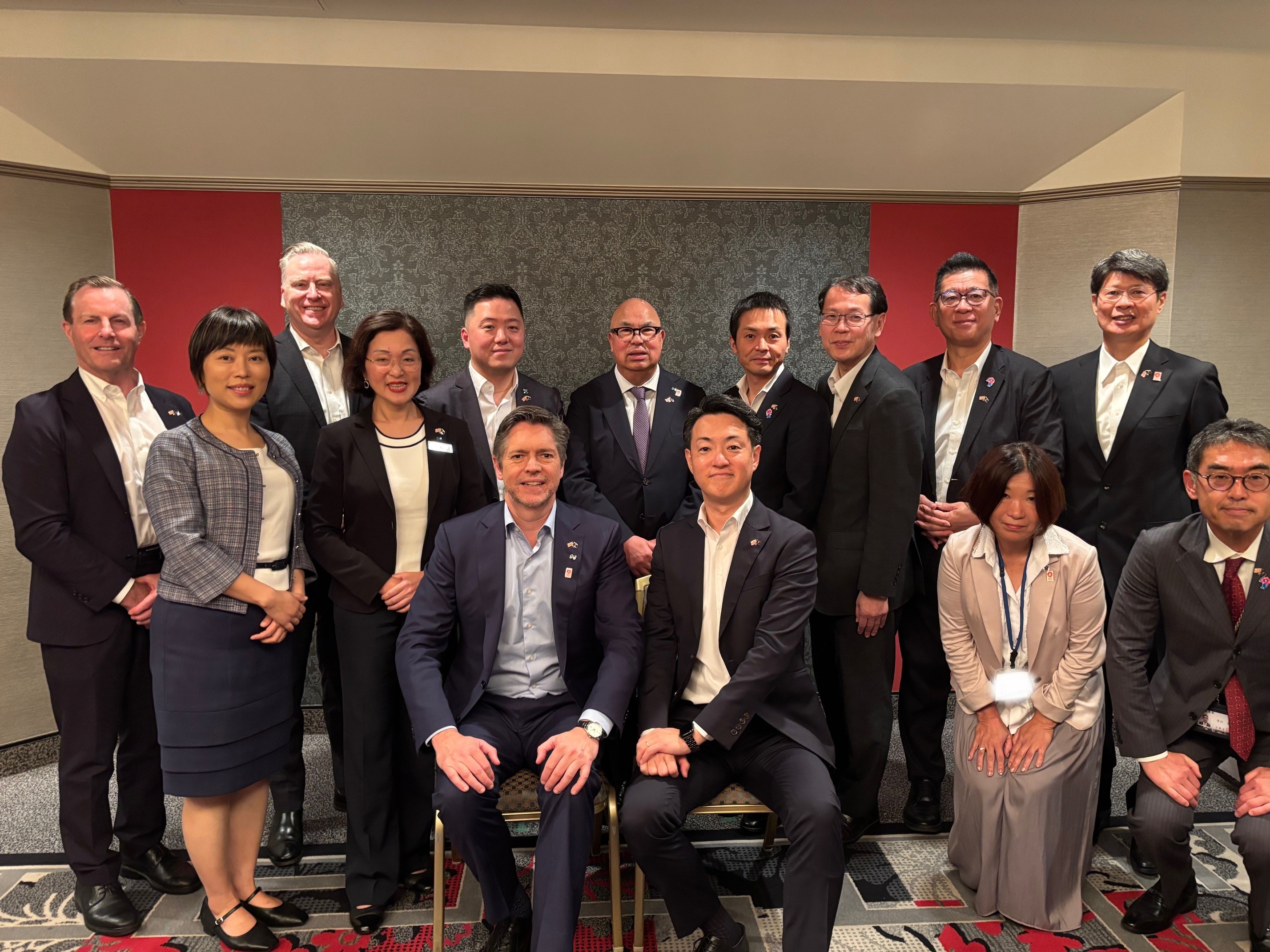 メルボルン市代表団表敬訪問