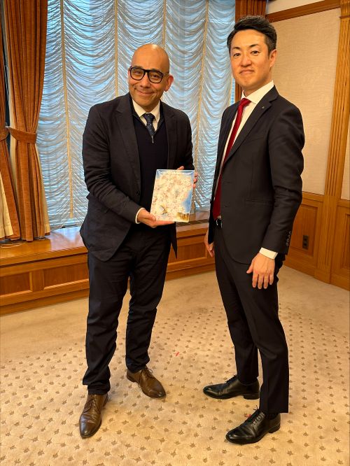 カナダ ケベック州政府国際関係・フランス語圏担当大臣表敬訪問