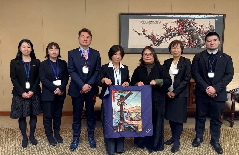 サンパウロ大阪姉妹都市委員会副委員長との意見交換