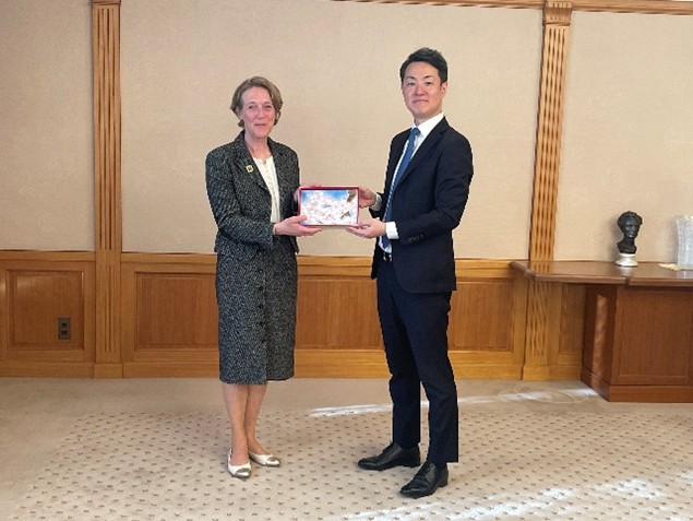 在大阪オランダ王国総領事表敬訪問