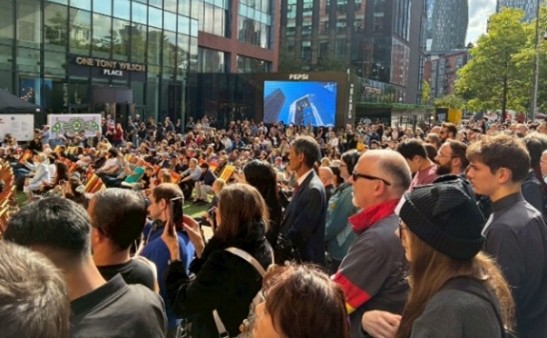 一般見学者の様子