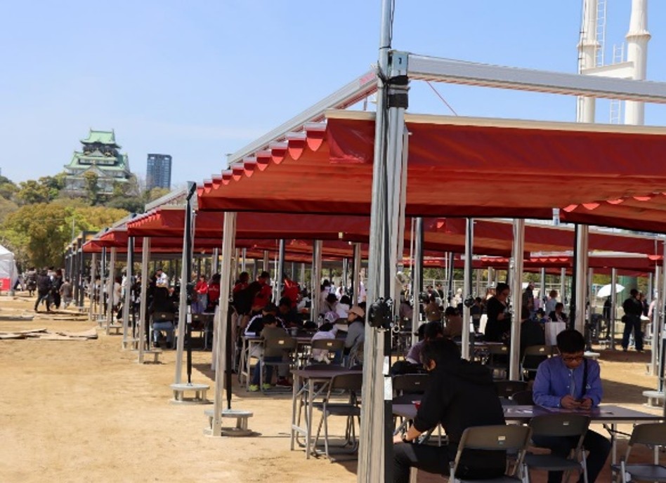 屋外エリアの写真