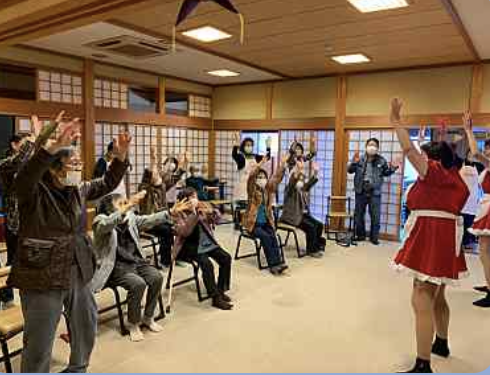 世代間交流イベントにて（発起塾）