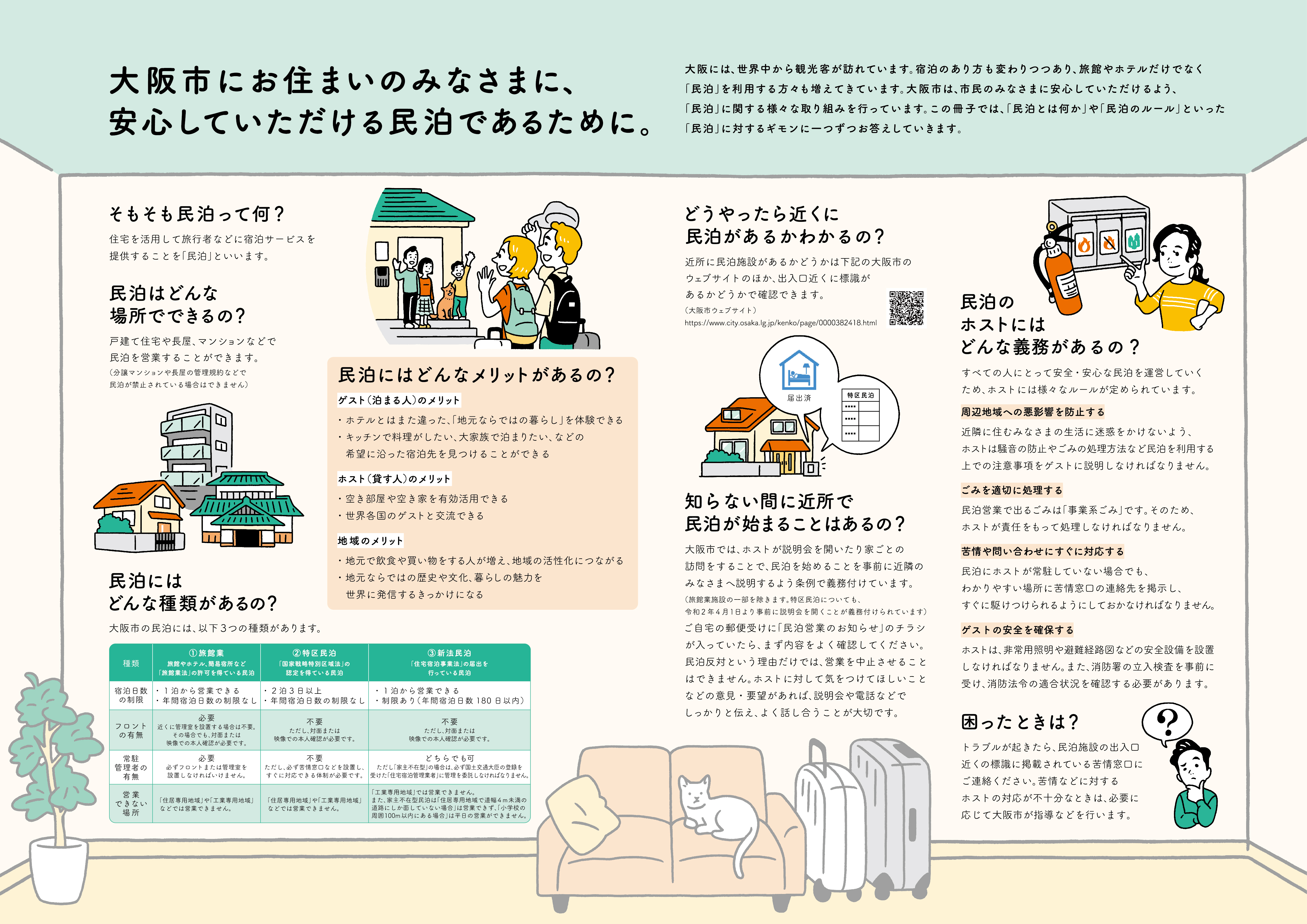 民泊を正しく知っていただくために