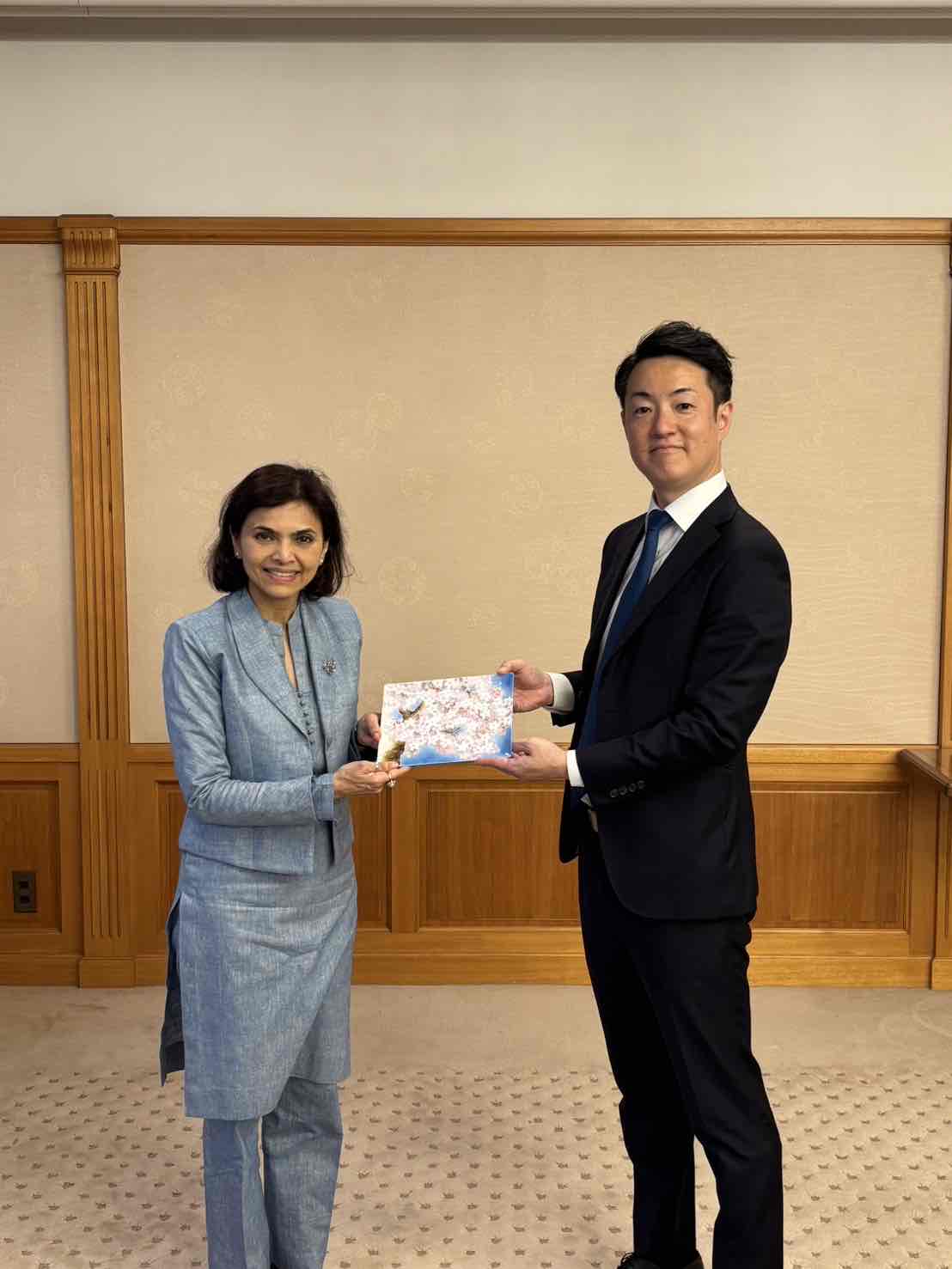 次期駐日インド大使表敬訪問