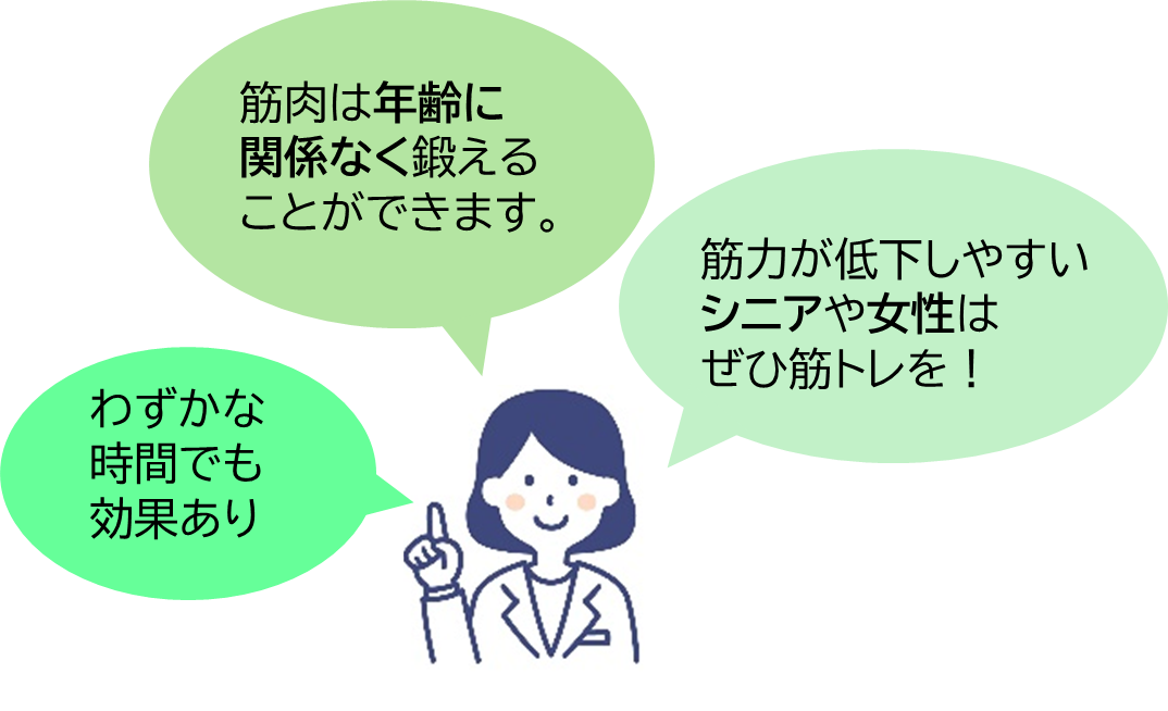 筋トレのポイント