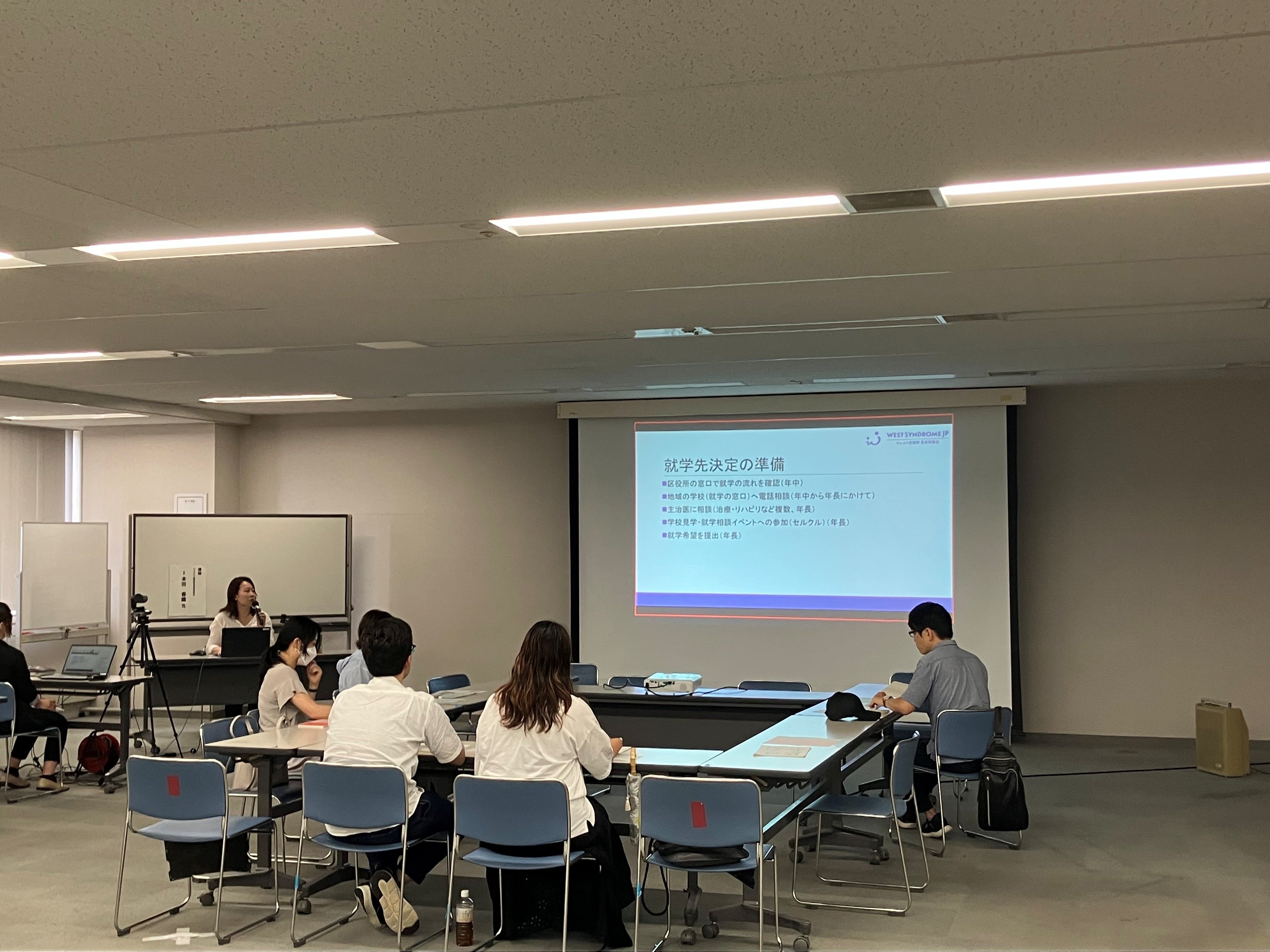 相談会の様子（講演会）