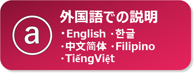 外国語での説明