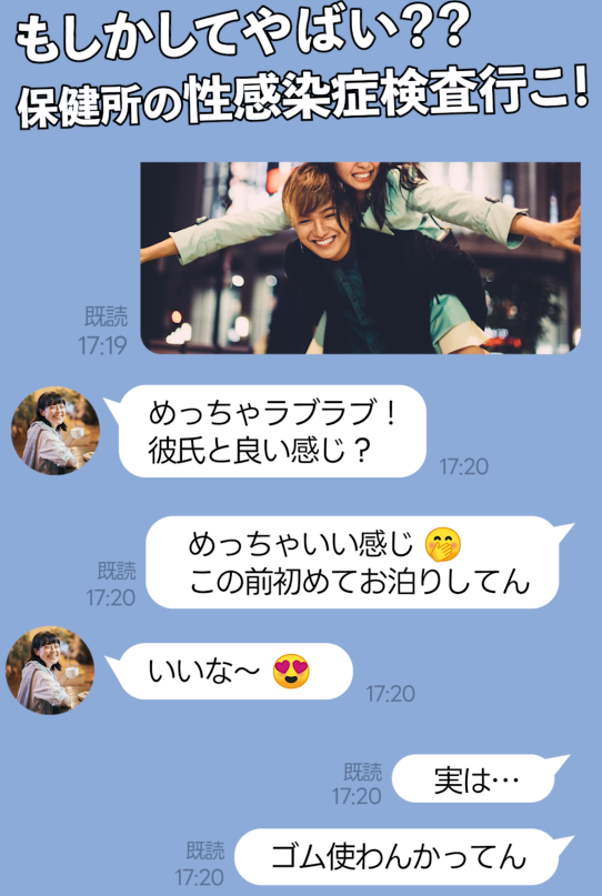 性感染症啓発ショート動画　もしかしてやばい？？