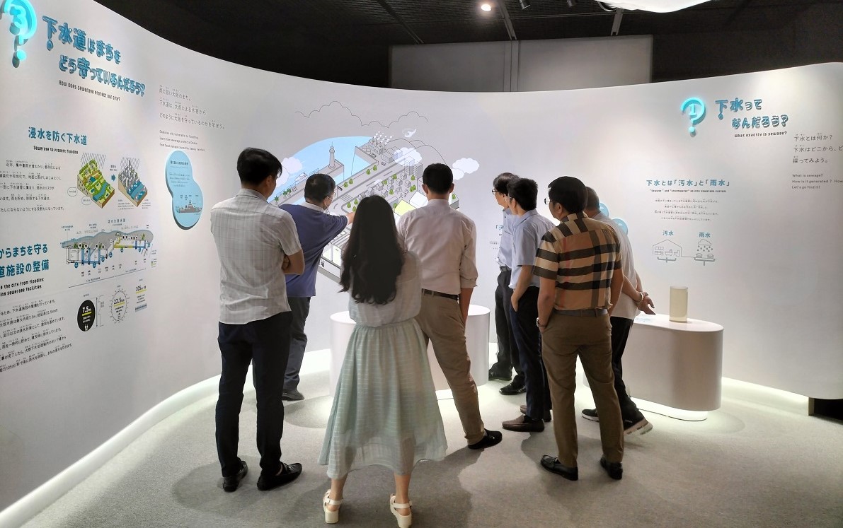 大阪市下水道科学館見学