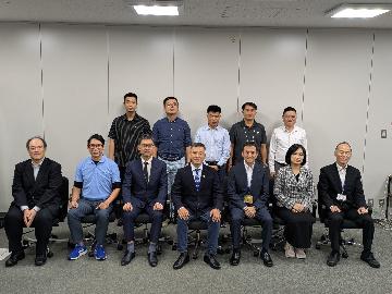 大阪市建設局表敬訪問の様子