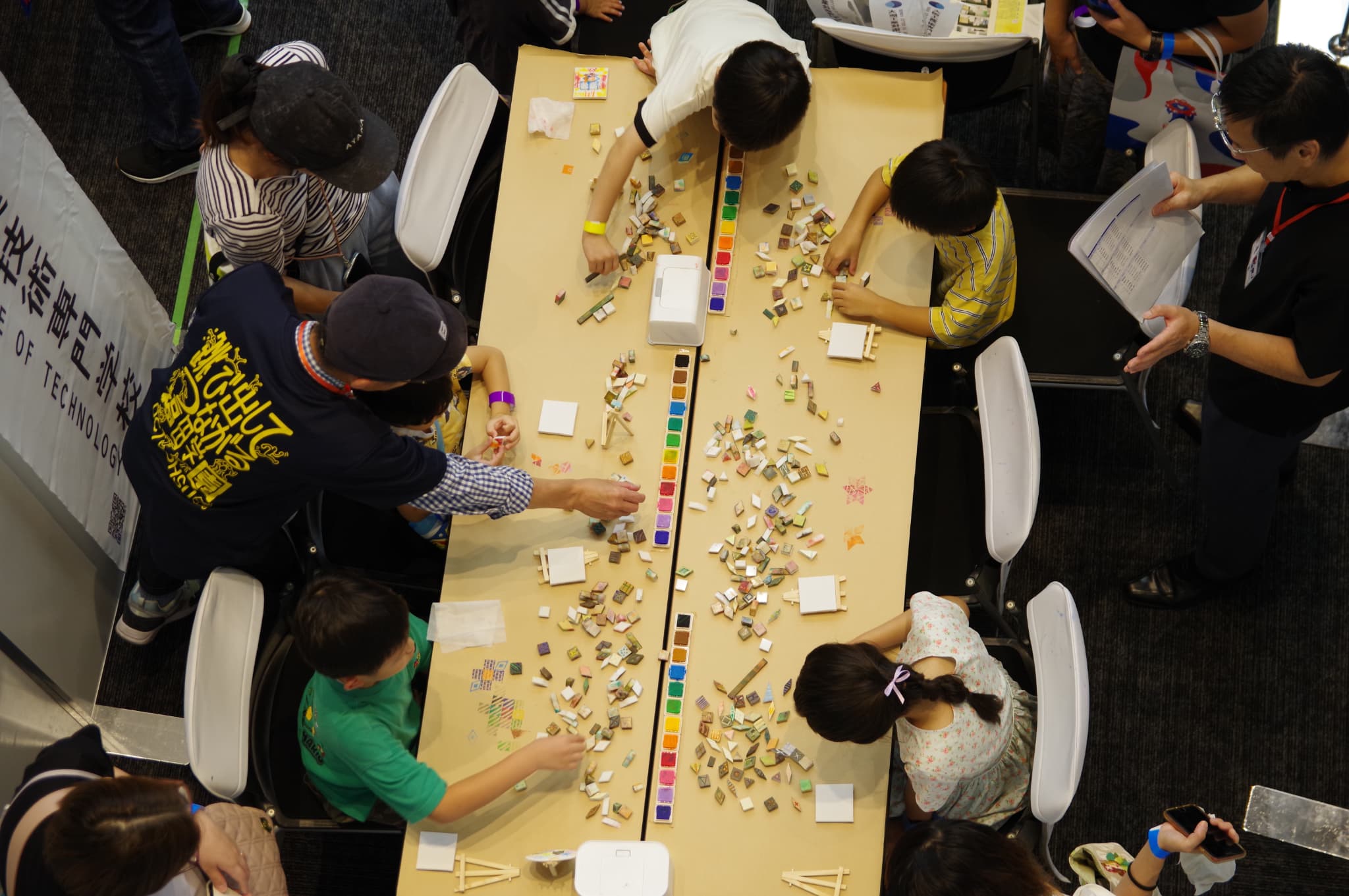 「心地良い空間」を創造体験の様子