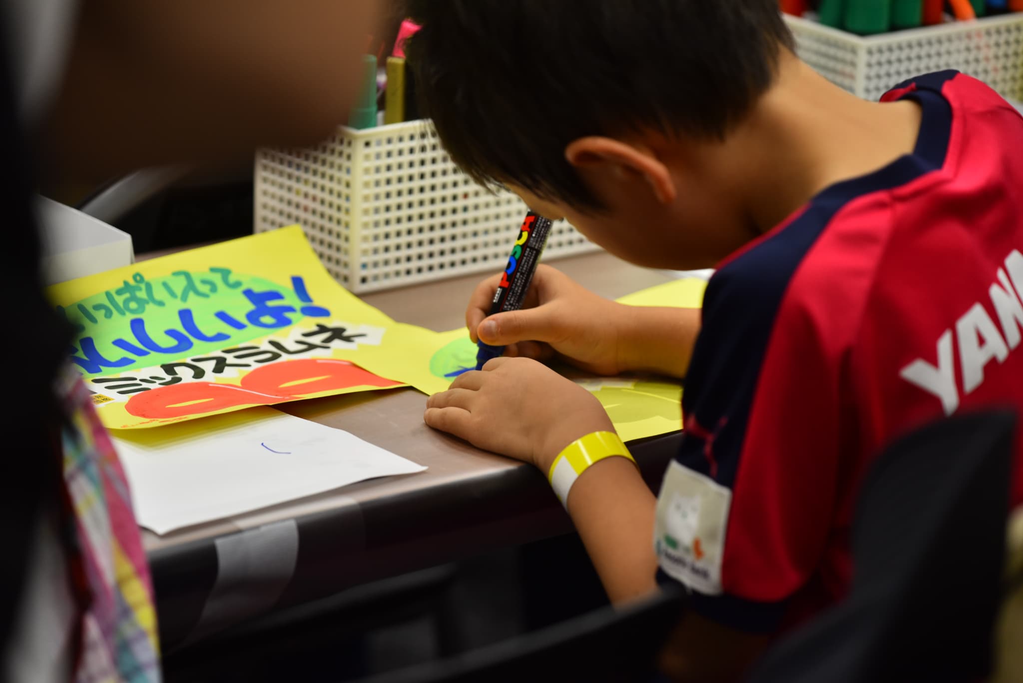 POPデザイン体験の様子