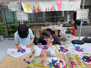 お絵かき体験
