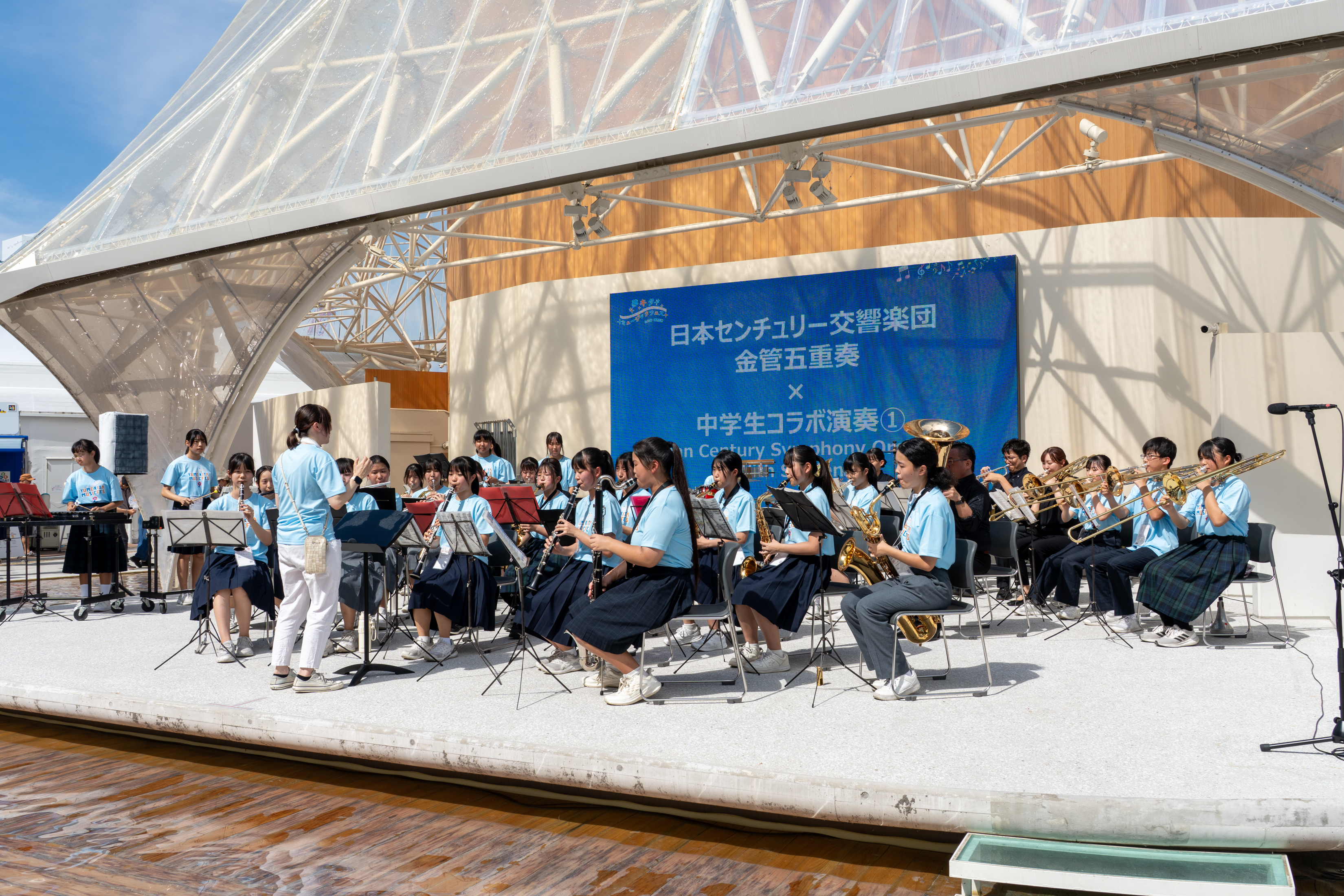 日本センチュリー交響楽団コラボ演奏の写真